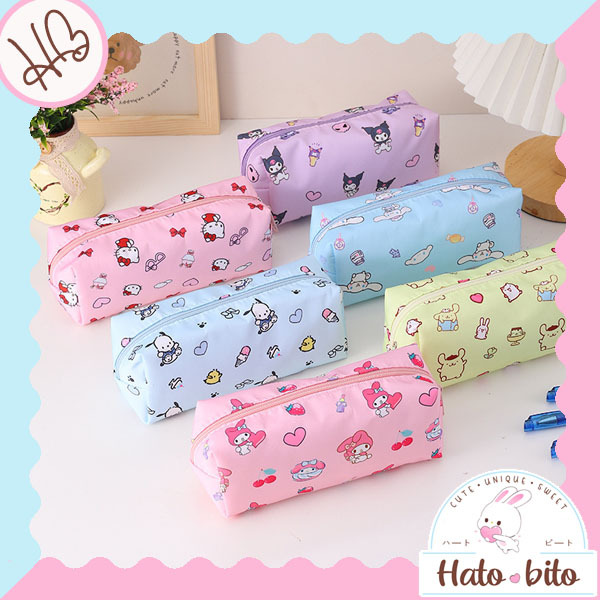 

Tempat pensil kotak pensil karakter lucu cute kuromi cinnamorol melody HB1733