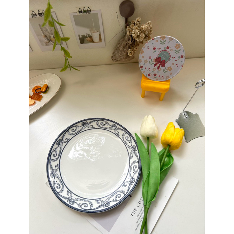 Piring keramik Vintage/ piring keramik aesthetic/ piring keramik klasik