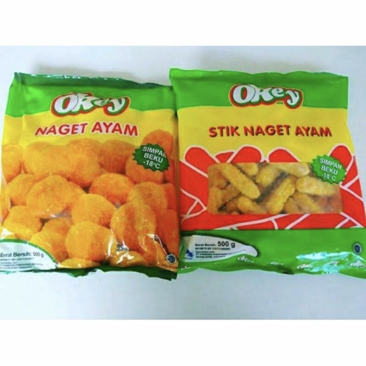

Nugget Ayam Okey / Okey Ayam Nugget 500gr