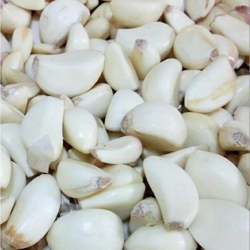 

bawang putih kupas 250gr