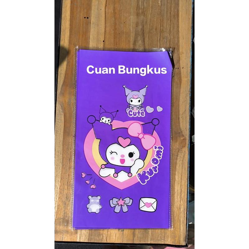 

Plastik Snack Ulang Tahun (ultah) / Plastik Karakter / Plastik OPP KUROMI 10 pcs