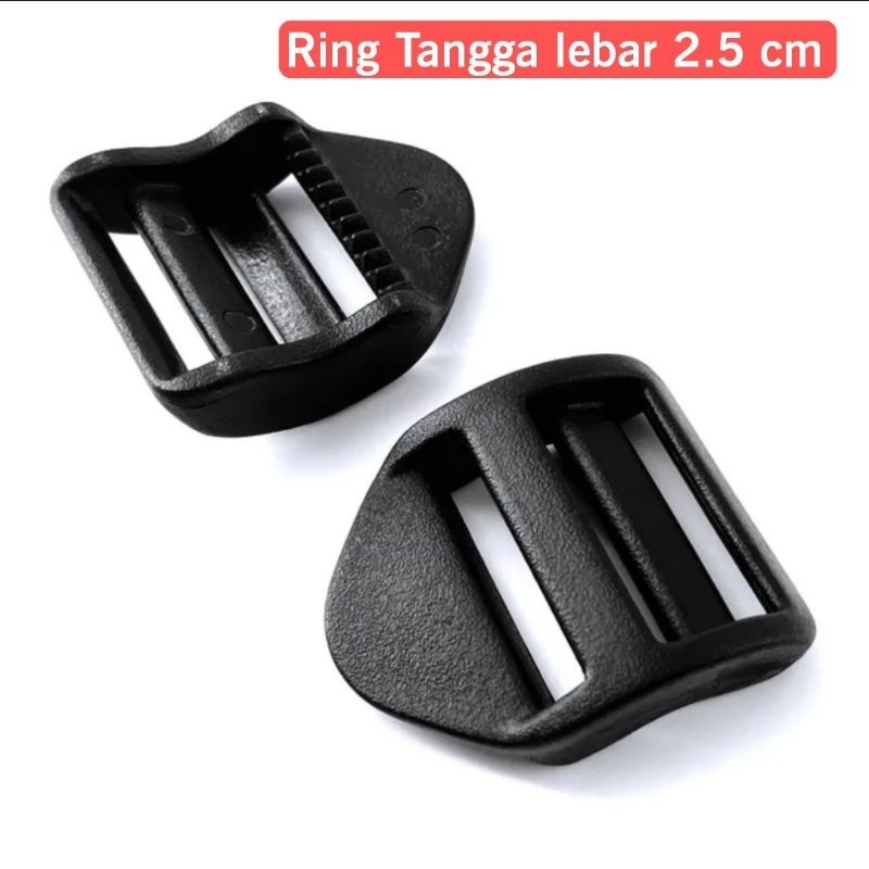 Ring Tangga 2,5 cm Ring Tangga Tas Bahan PP Tebal Gesper Tni