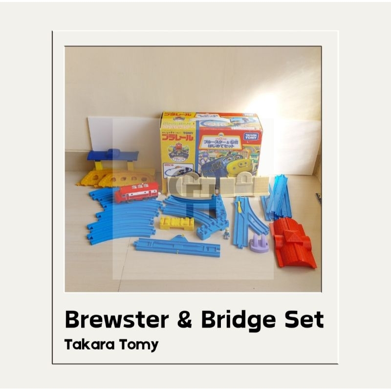Brewster & Bridge Set Chuggington ( Takara Tomy )