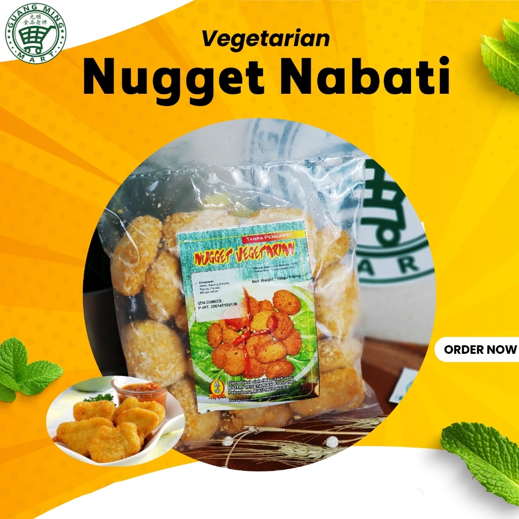 

Nugget Vegetarian by Maitri Vegetarian 500gr