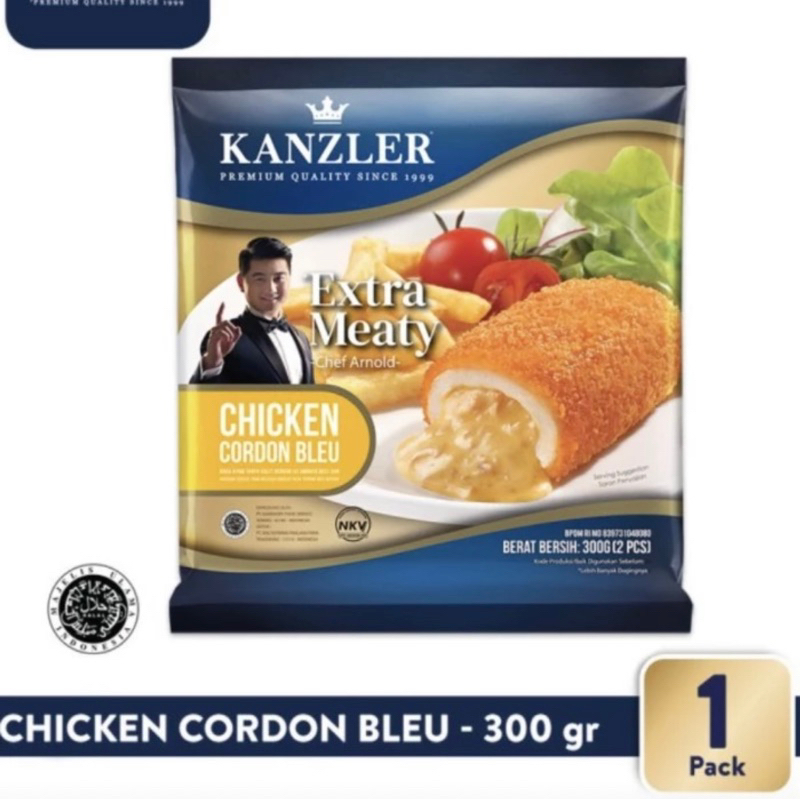 

Kanzler Chicken Cordon Bleu 300gr isi 2pcs