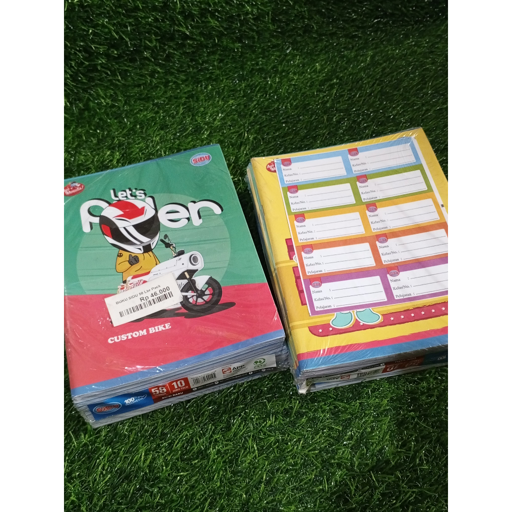 

Buku Tulis SIDU 58lbr / Buku Tulis