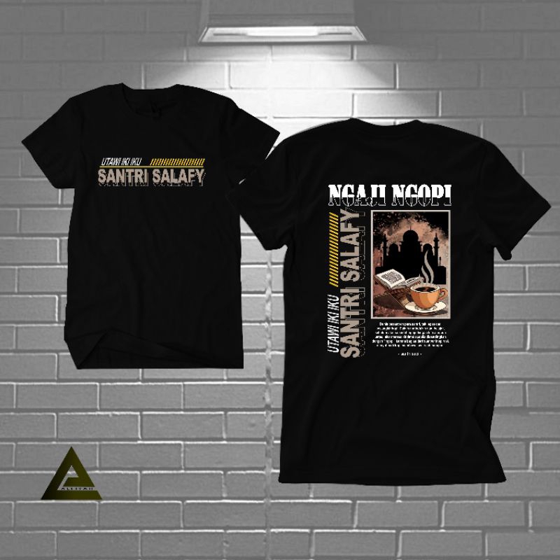 kaos distro Santri Salafy best seller