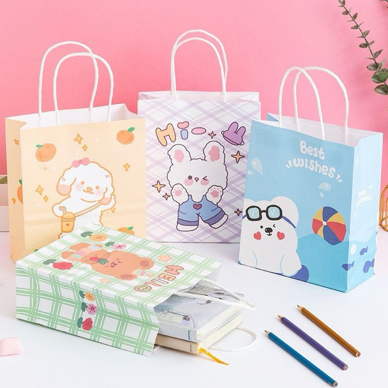 

Paperbag Karakter Kartun Lucu/Tas Karakter Lucu Trendi Fashion