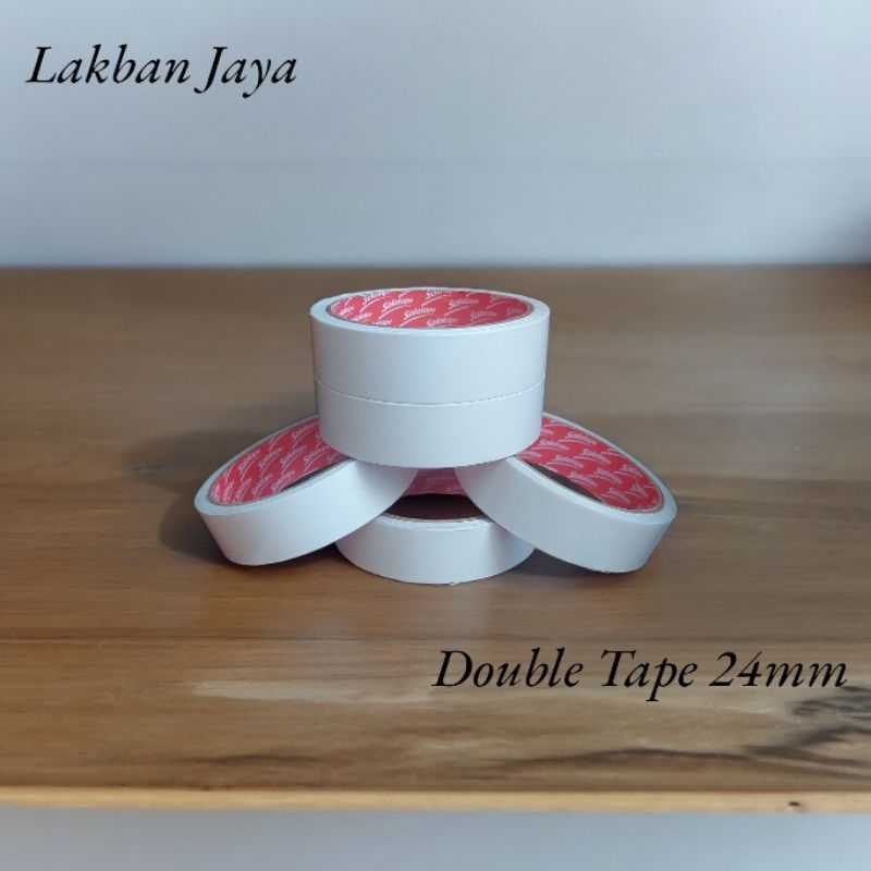 

Double Tape Kertas Uk:24mmx8mtr - Solatape-1inch-Murah Dan Berkualitas
