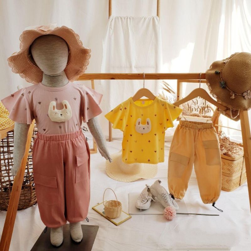 GI- DAE - SETELAN CELANA ANAK CEWEK IMPORT