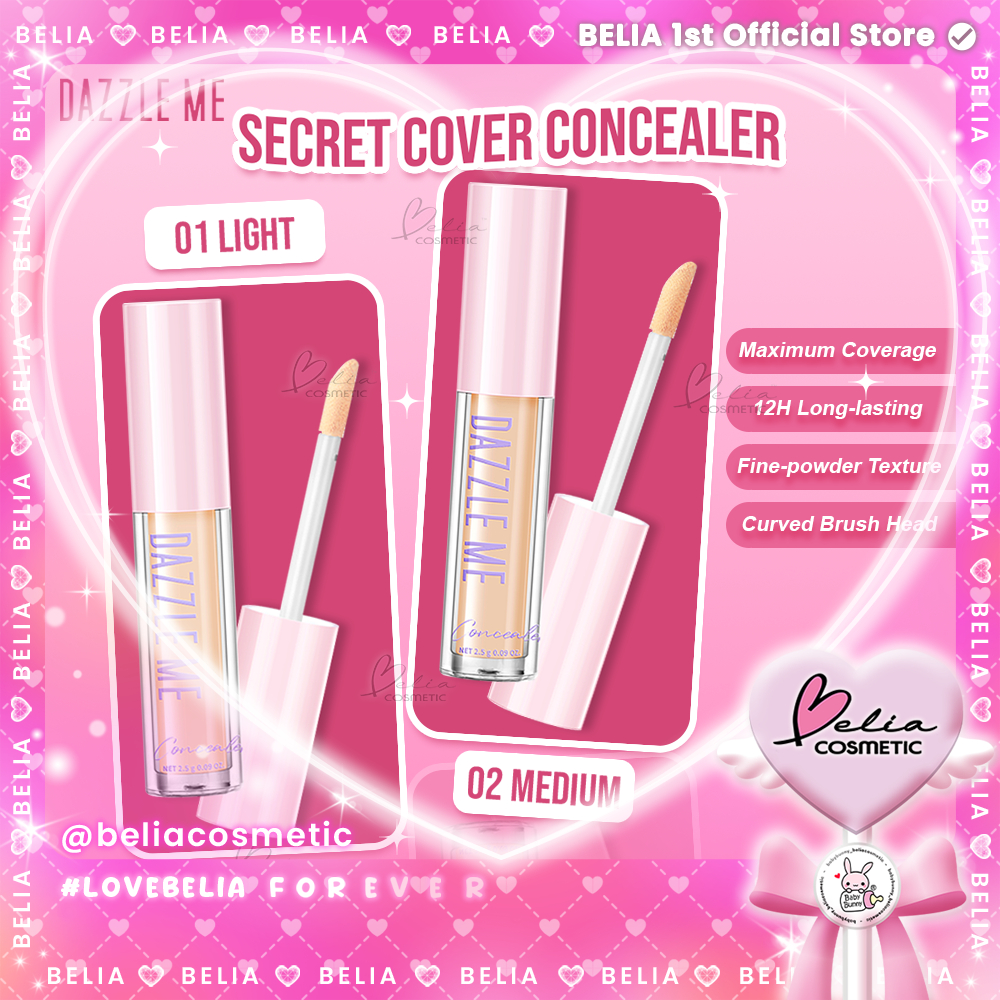 ❤ BELIA ❤ DAZZLE ME Our Secret Cover Concealer | Concealer | Make Up Mata | BPOM