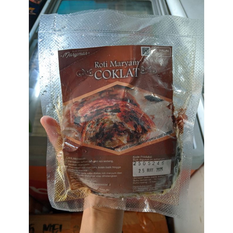 

MARYMAR Roti Maryam Rasa Coklat Isi 5 pcs