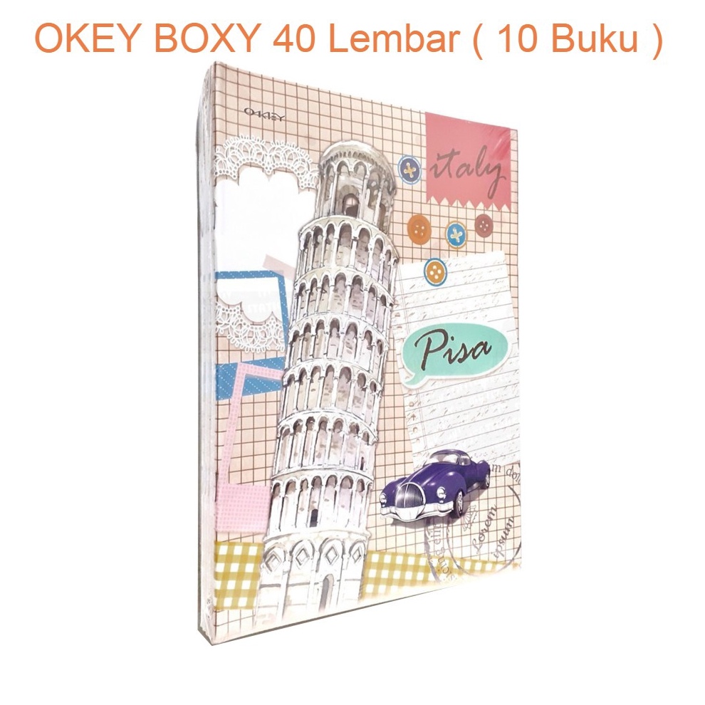 

Buku Tulis Boxy Boxy kiky 4 Bigboss 42 Diktat Jual Pak 1 buku KODE Z8H3