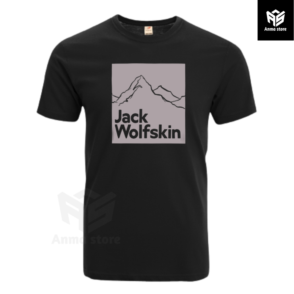 Kaos Baju Pendaki Gunung Outdoor Jack Wolfskin Mountain