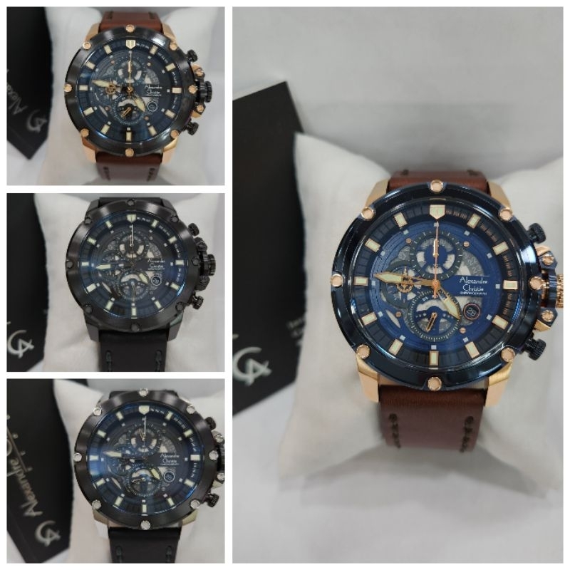 Jam tangan pria Alexandre Christie AC 6564 AC6564 Original Garansi Resmi