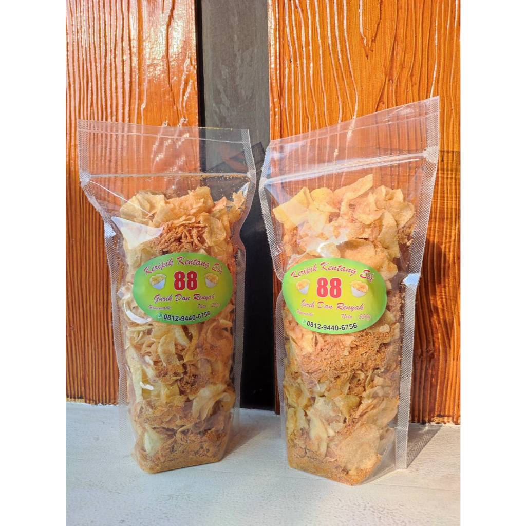 

Keripik Kentang Ebi 88 250gr - Homemade Recipe - ORIGINAL