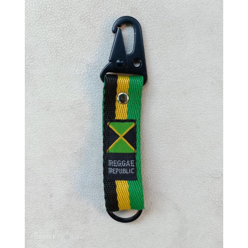 gantungan kunci jamaica jamaika rasta regge rege bob marley kaos