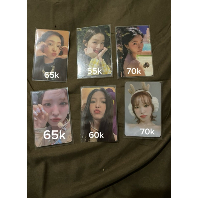 Red velvet photocard official