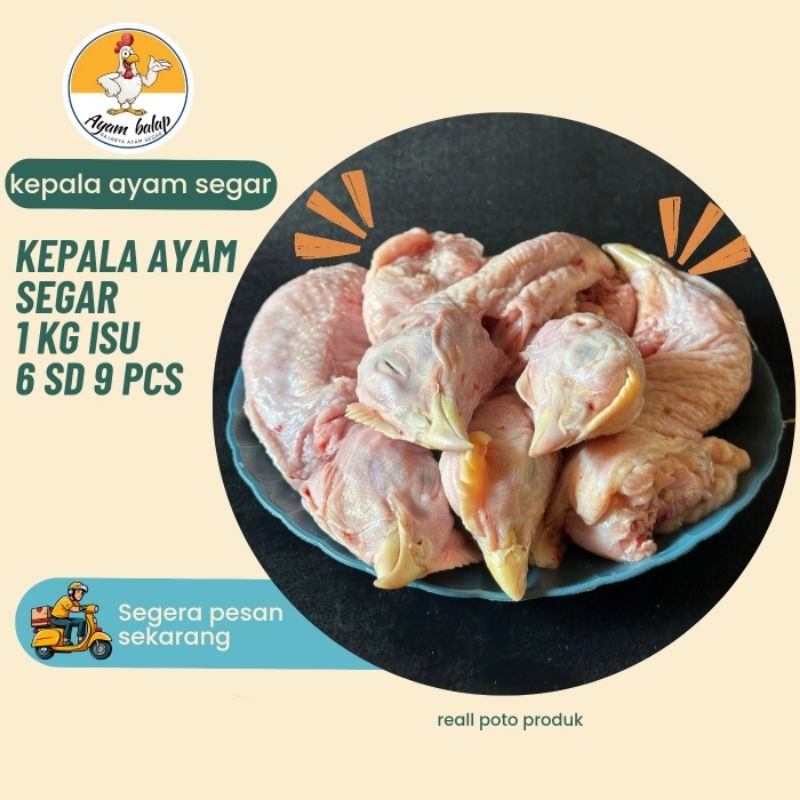 

kepala ayam/ayam segar 1kg