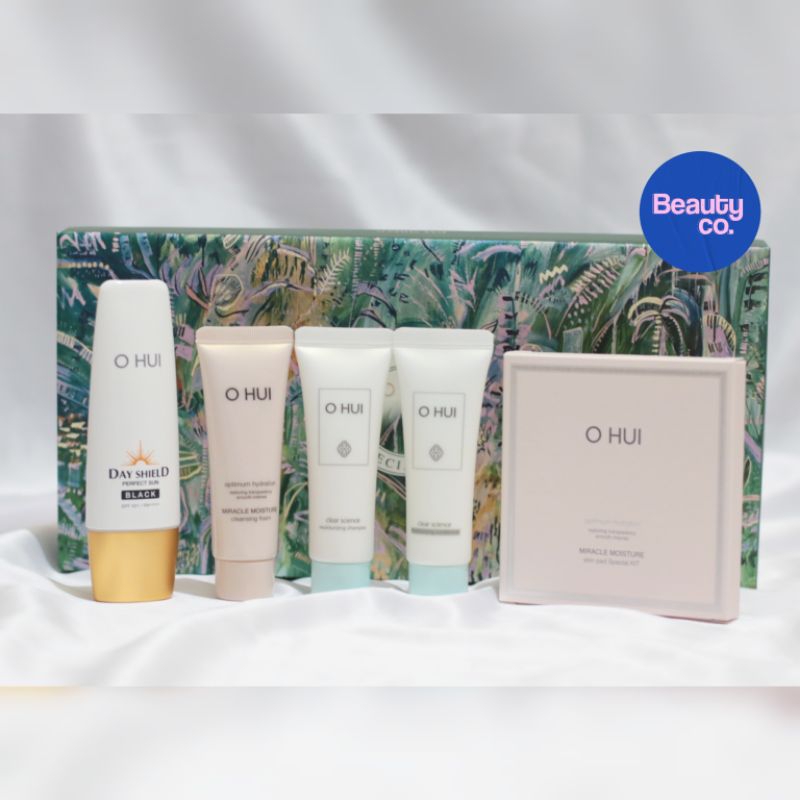 O HUI Day Shield Perfect Sun Black/Red Summer Edition