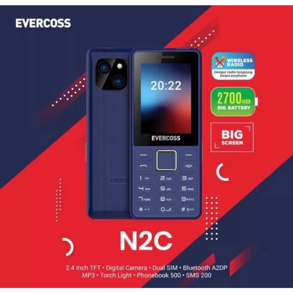 evercoss N2C dual camera