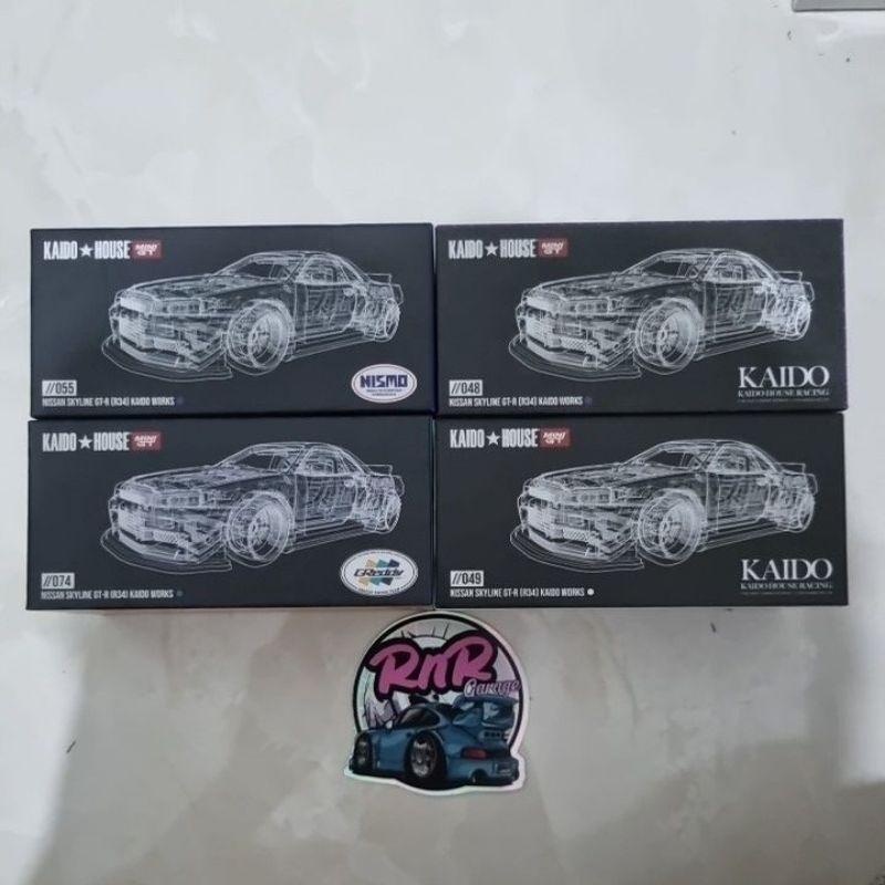 MINI GT KAIDO HOUSE NISSAN SKYLINE R34