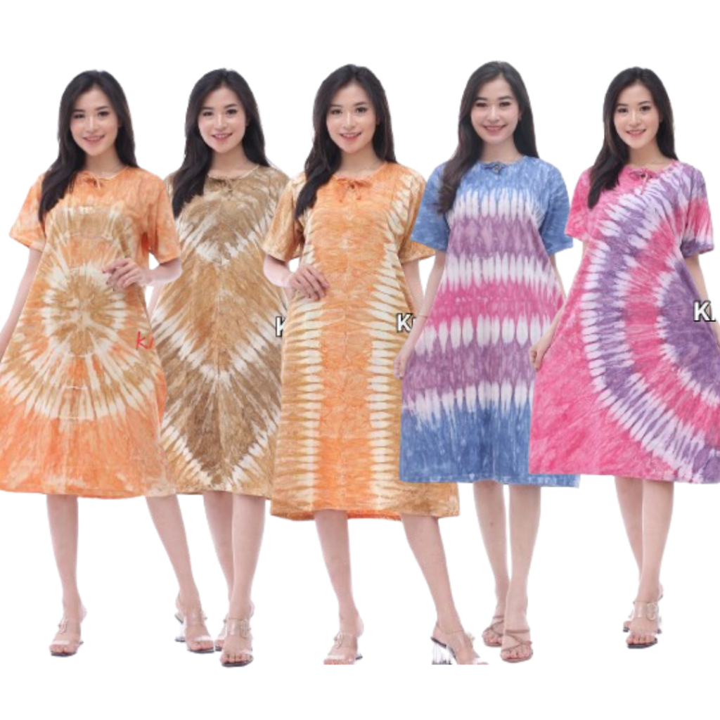 Daster Kaos Wanita Dewasa Model Tali Leher Kekinian Terbaru