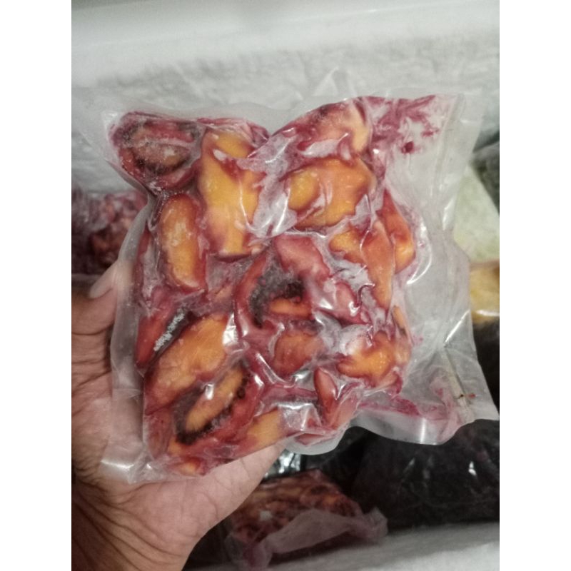 

½KG BUAH TERONG BELANDA FROZEN FULL DAGING | TERONG KORI | STROBERY FROZEN | STRAWBERRY FROZEN