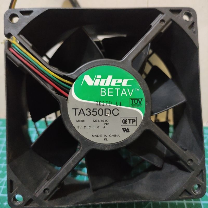 FAN DC 12V SUPER HIGH 9×9CM FAN DC 12V 1.0A FAN DC WIRE 4 PIN