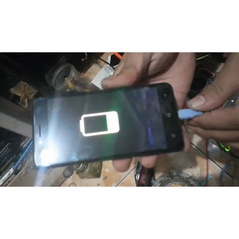 Lcd Tc Hp OPPO A37F kondisi tc Retak Sentuh normal udah tested