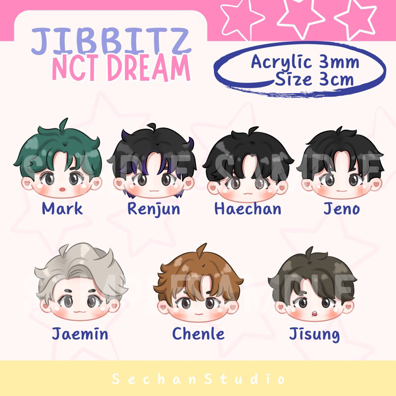 Jibbitz NCT dream smoothie ver