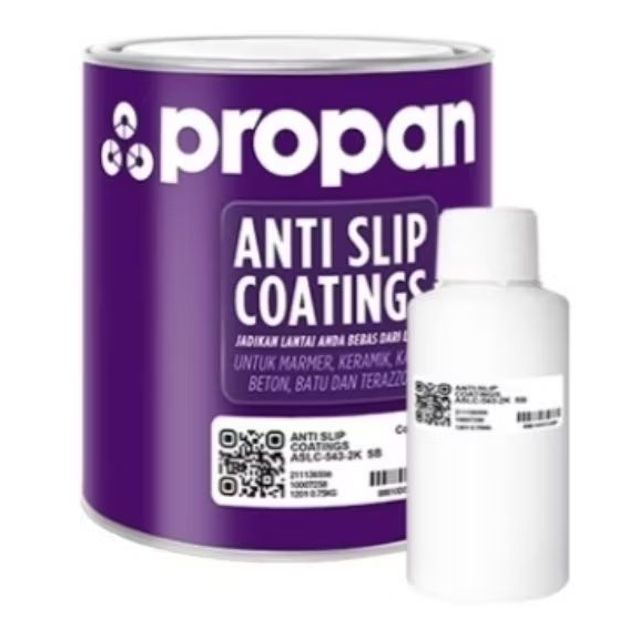 Cat pelapis lantai Anti Slip Coating Propan 1 kg set