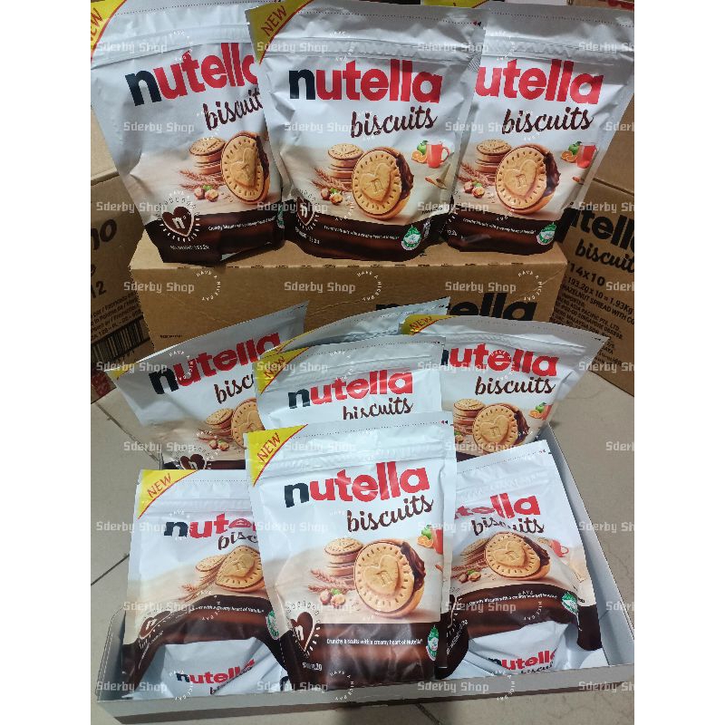 

Nutella Biscuits Chocolate Ferrero T14 Import Eropa Italy