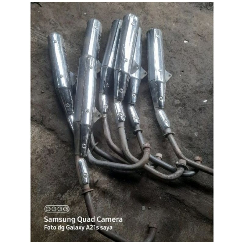 Knalpot megapro primus ori copotan stok terbatas