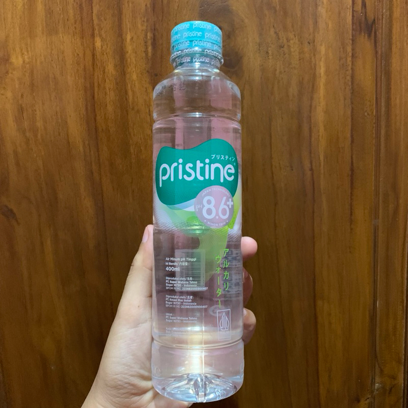 

Air Minum Pristine 8.6 + Air Mineral 400ml