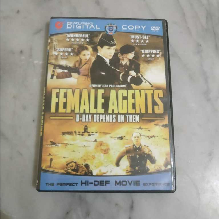 DVD Female Agents - Film Perang