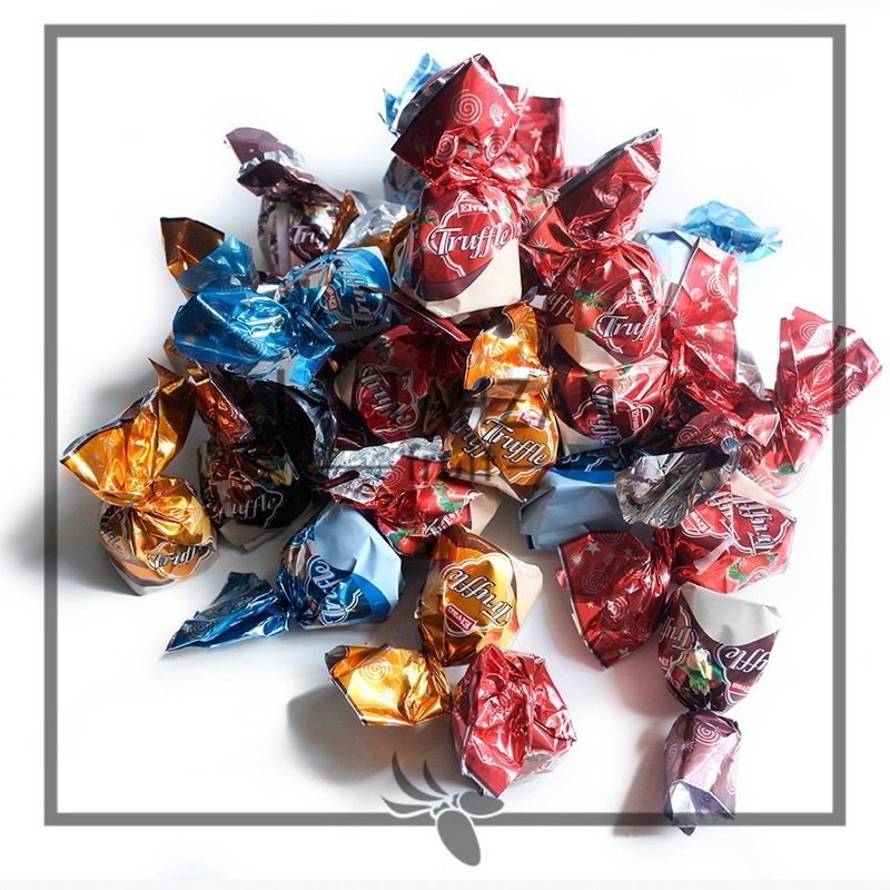 

Elvan Truffle Chocolate 1 Kg Assorment (Rasa mix) Coklat Arab Import Turki Turkey Orinal