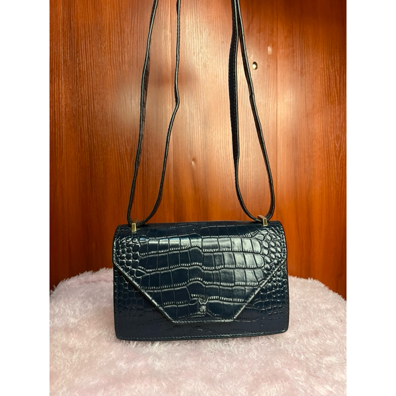 MARJA KURKI Sling/Shoulder Bag Croco Pesta