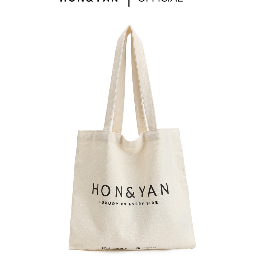 PROMO HONYAN Tas ToteBag Branded Ori Tas Wanita Canvas Import Tote bag Kampus Tas Sekolah Tas Honyan