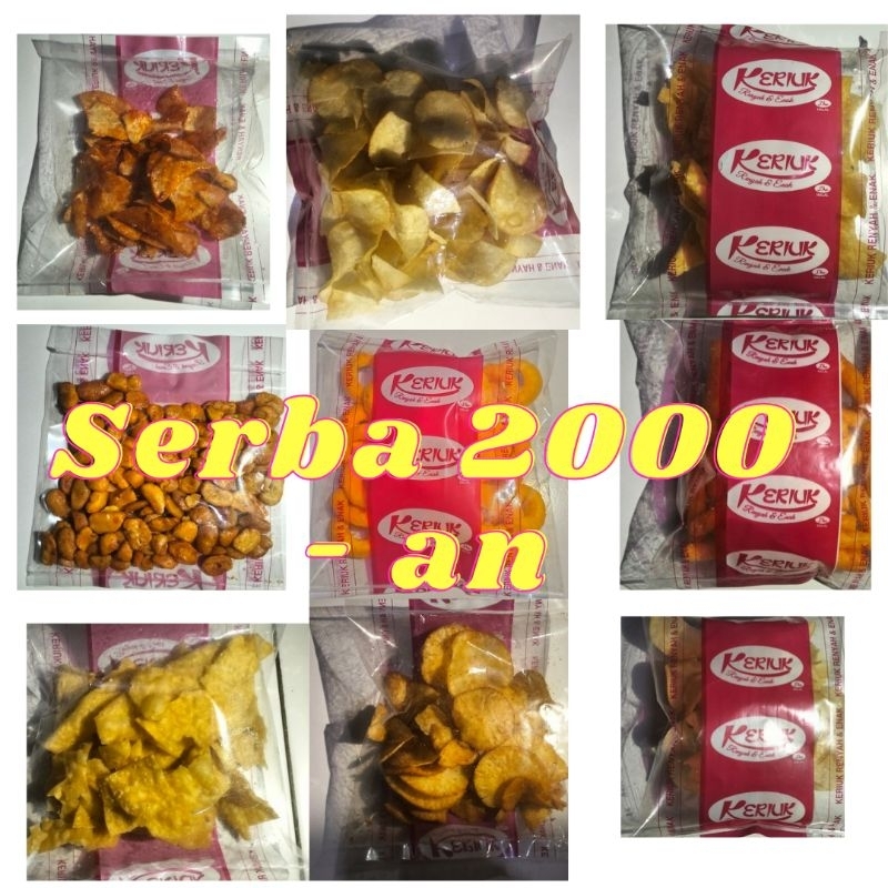 

[Promo Serba 2000 an] / COD / Ready Siap Kirim / Snack / Snack serba 2000 / Snack 2000 / Snack 2000 / Snack KERIUK / Snack Kriuk