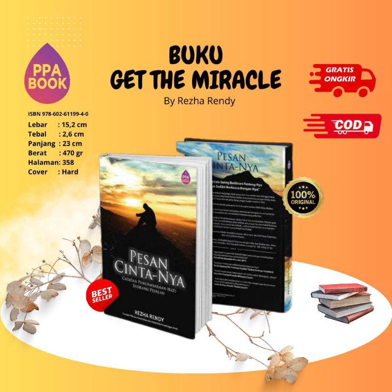 buku original pesan cinta-Nya rezha rendy ppa book buku islami ppa institute