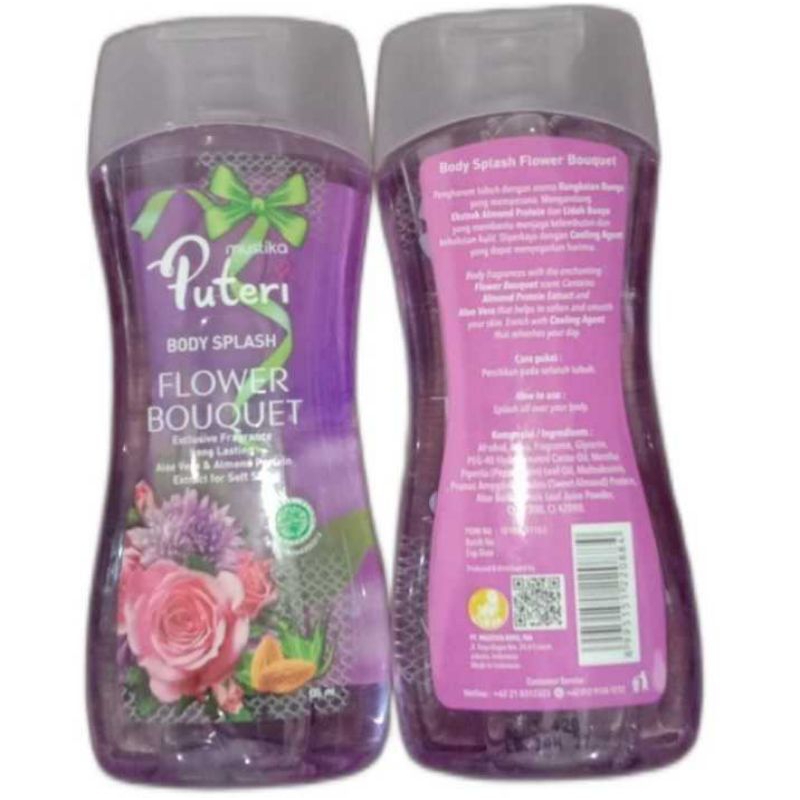 Puteri Flower Bouquet Splash Cologne 135Ml, Puteri White Lily Splash Cologne 135Ml, Puteri Chrysant 
