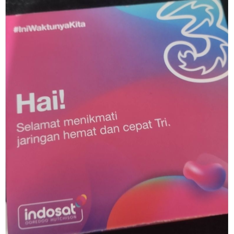 Perdana Kartu Tri Cantik Triple 888 / 999