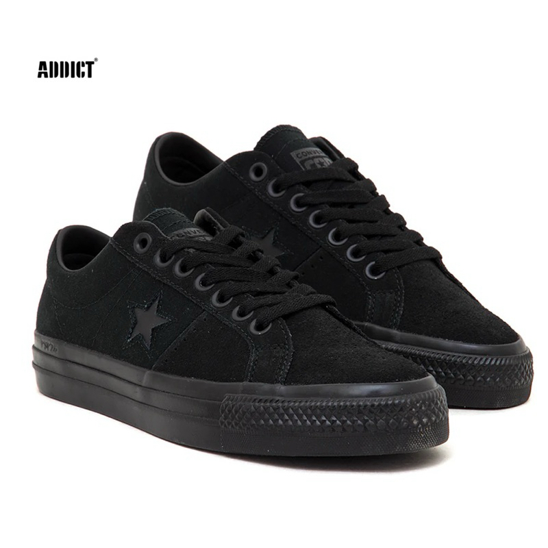 Converse One Star Pro Black Sap Green