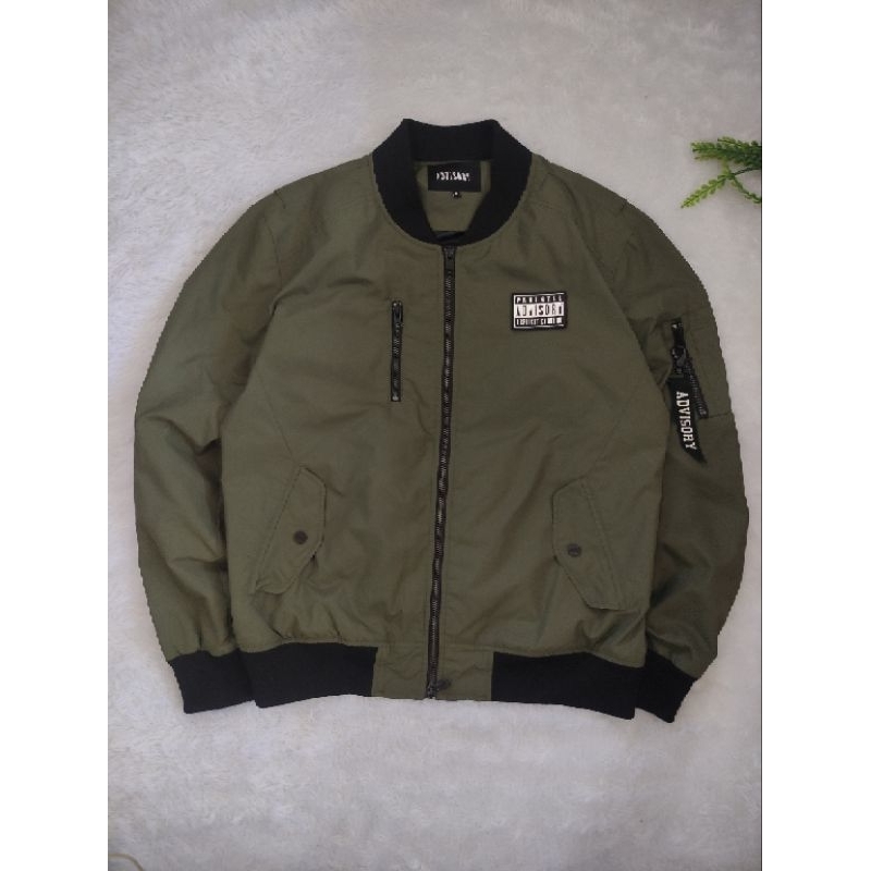 Jaket Bomber Parental Advisory