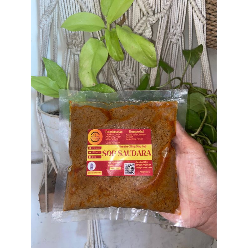 

BUMBU INSTAN SIAP SAJI SOP SAUDARA KHAS SULAWESI SELATAN 100gr,250gr,500gr