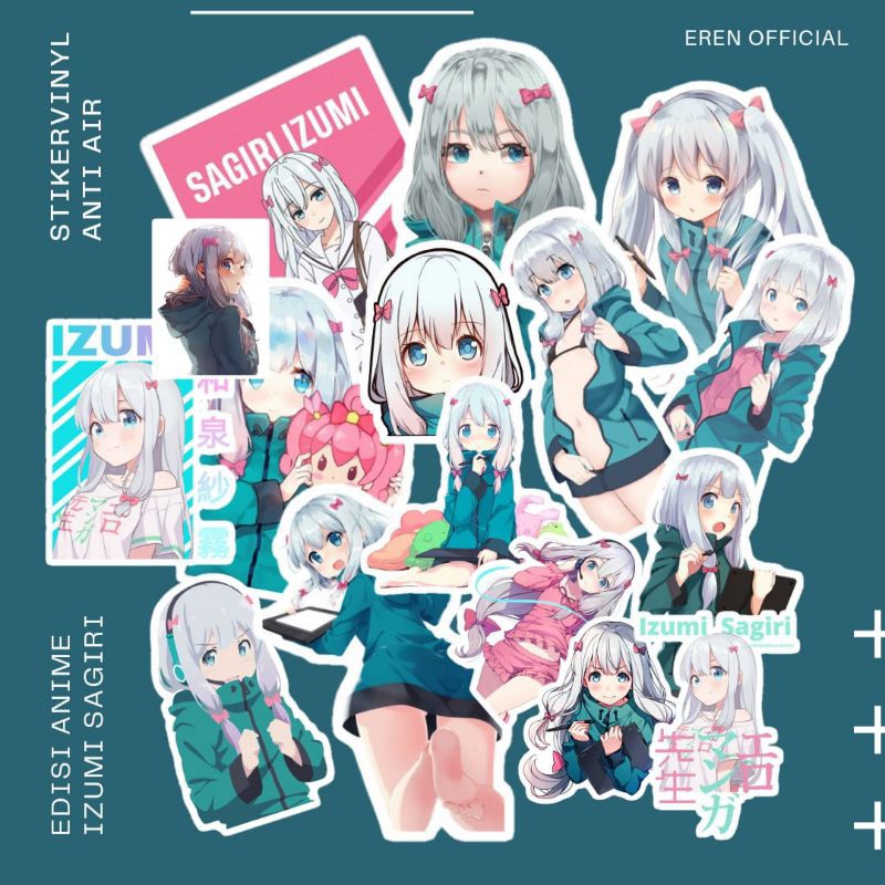 

STIKER VINIL SUSU ISI 100 PCS EDISI ANIME IZUMI SAGIRI ANTI AIR PREMIUM TERBARU