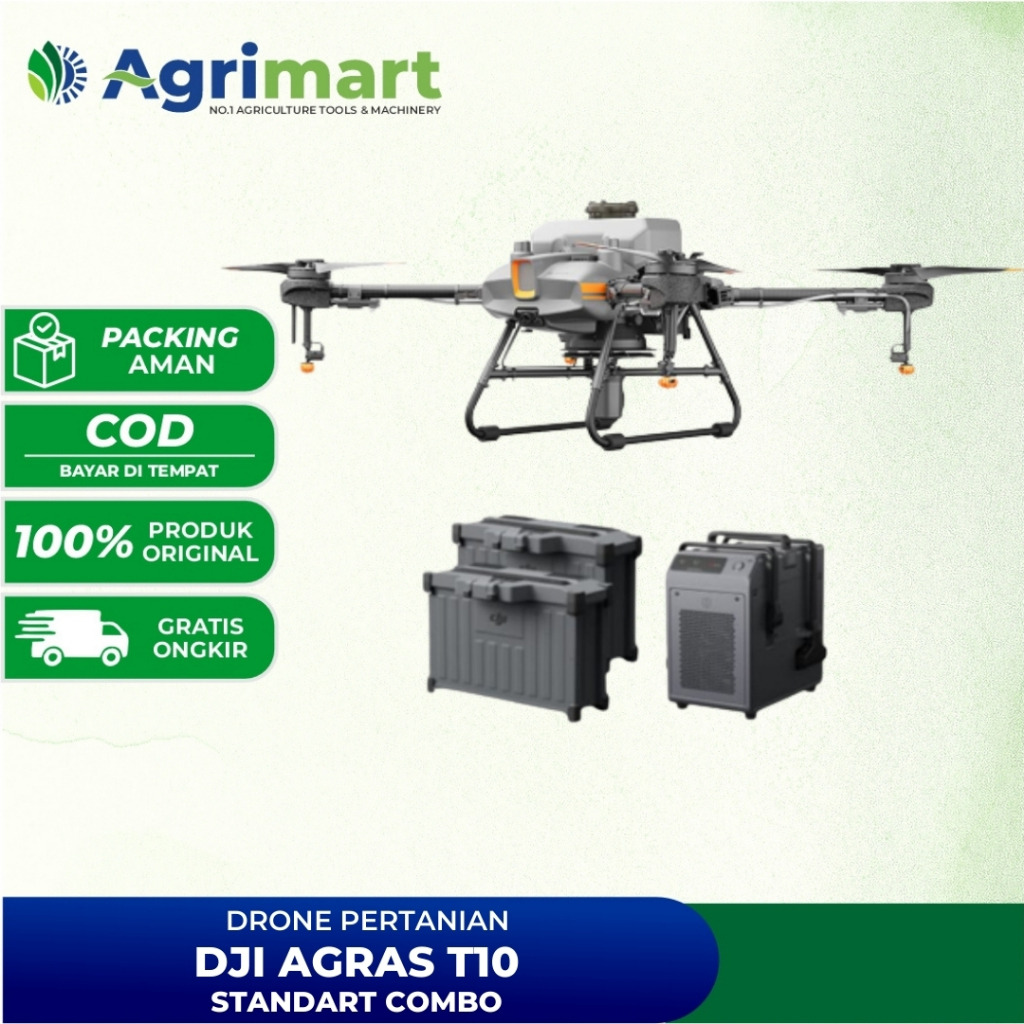 DJI Agras T10 Standart Combo Drone Pertanian Semprot Hama