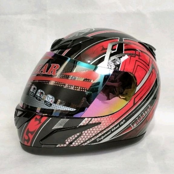 HELM FULLFACE JPN MOTIF PROSTYLE RED