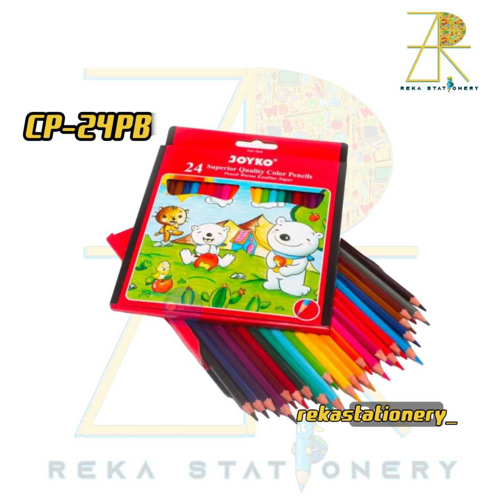 

Pensil Warna Joyko - Set Lengkap, Warna Cerah dan Tahan Lama